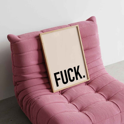 Rude Art Print - Posterami