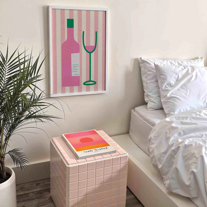 Sip Away Art Print - Posterami