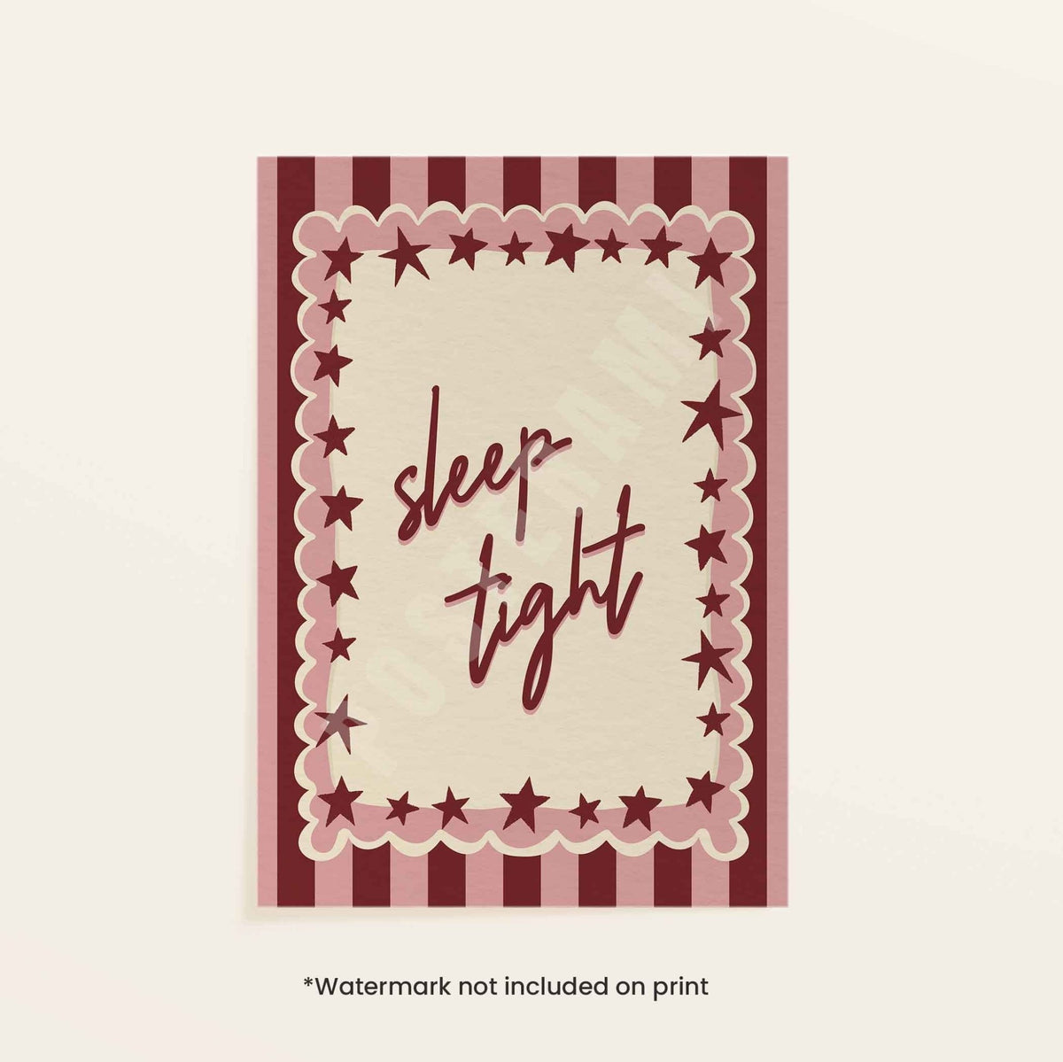 Sleep Tight Art Print - Posterami