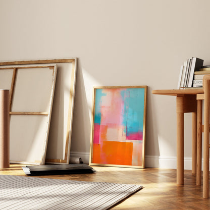 Soft Texture Art Print No. 12 - Posterami