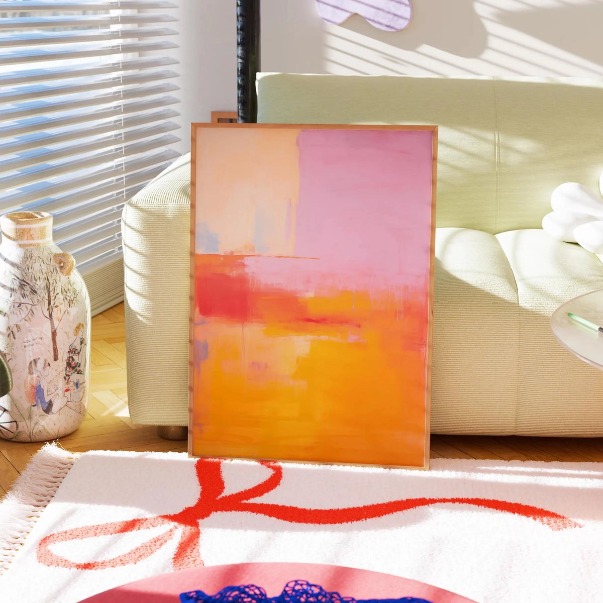 Soft Texture Art Print No. 20 - Posterami