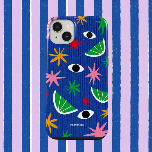 Starry Blue Tough Phone Case - Posterami