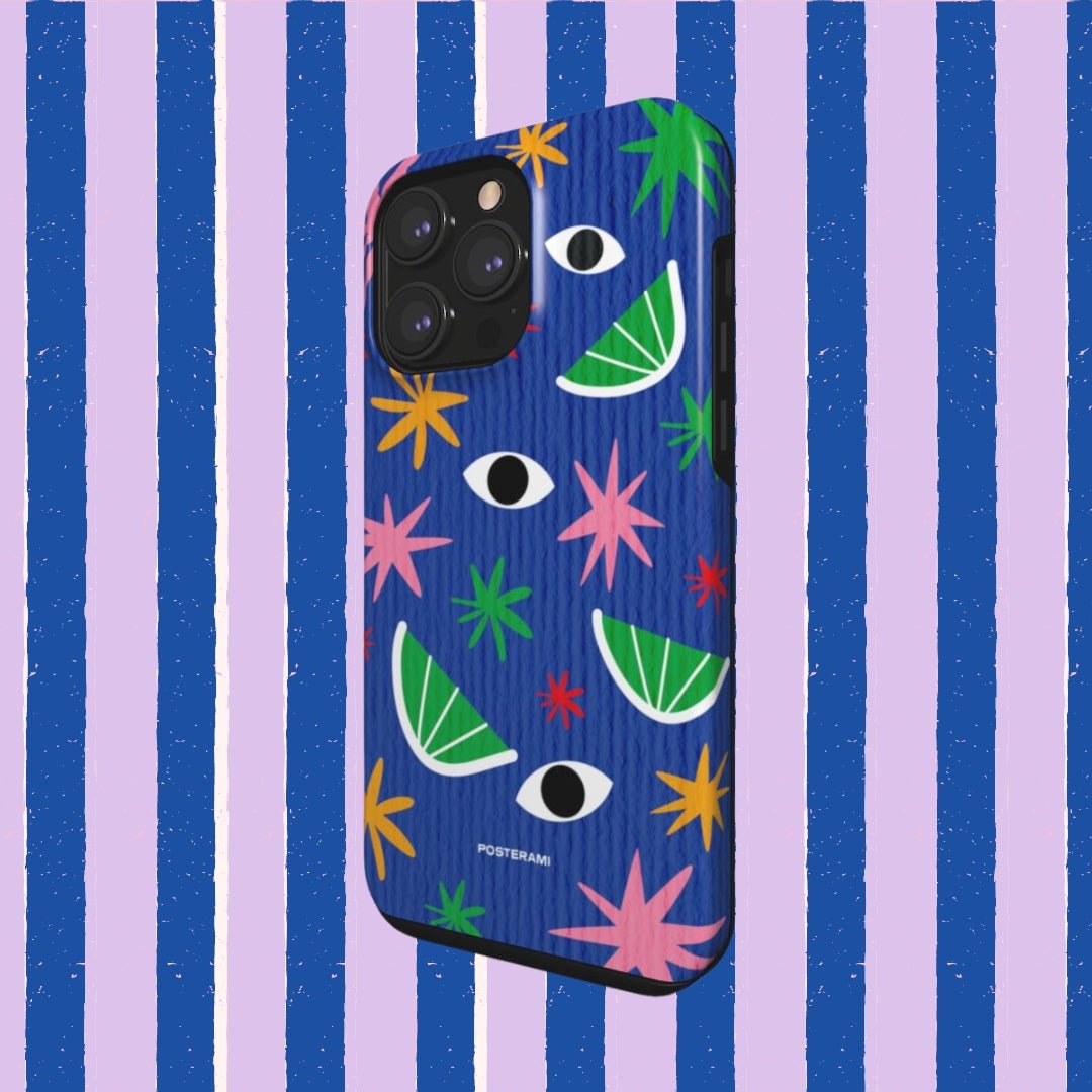 Starry Blue Tough Phone Case - Posterami