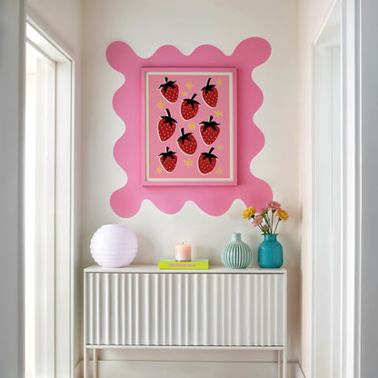 Strawberries Art Print - Posterami