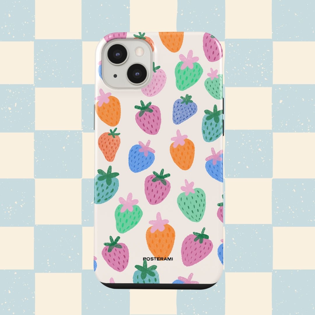 Strawberry Tough Phone Case - Posterami