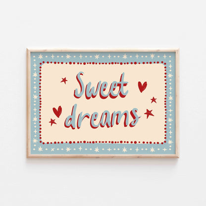 Sweet Dreams Art Print - Posterami