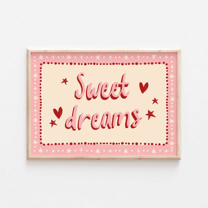 Sweet Dreams Art Print - Posterami