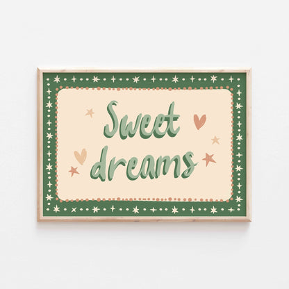 Sweet Dreams Art Print - Posterami