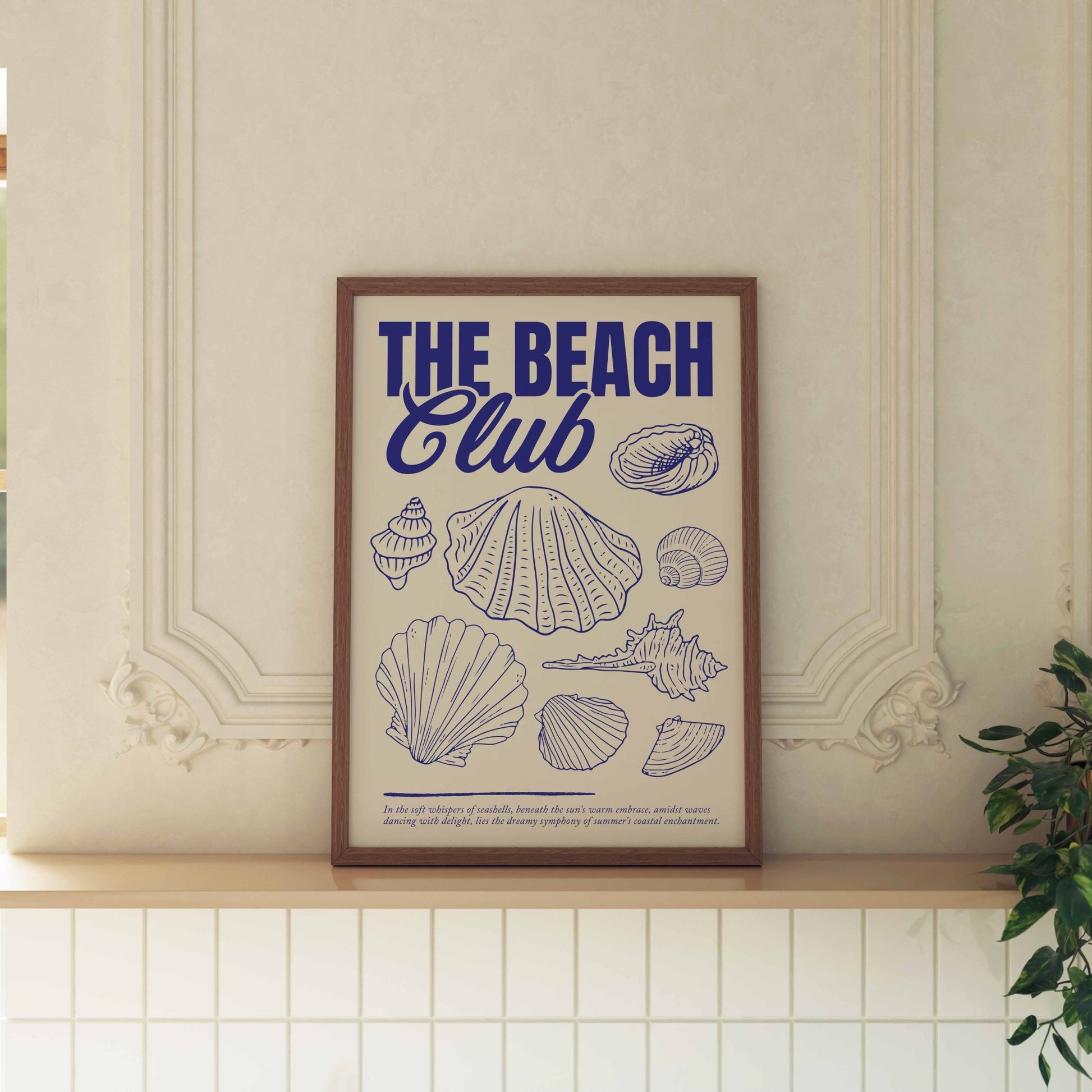 The Beach Club Art Print - Posterami