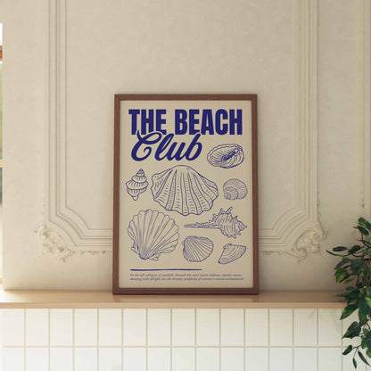 The Beach Club Art Print - Posterami