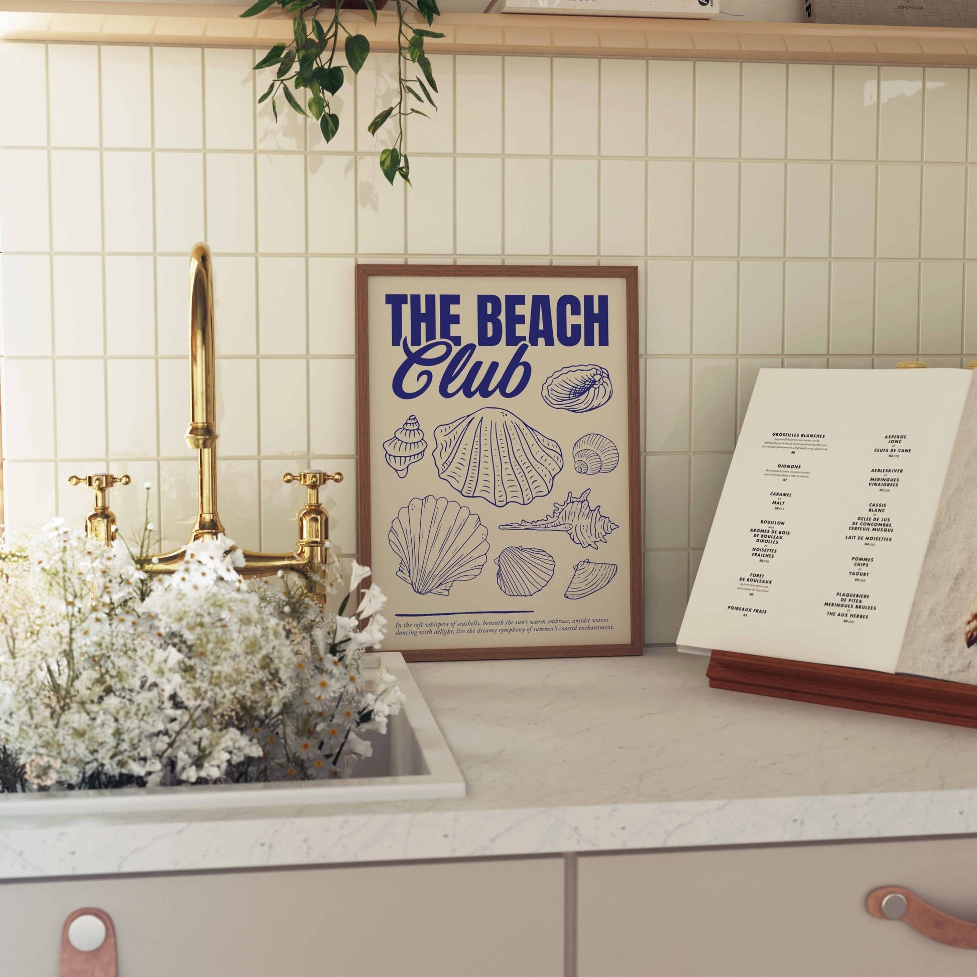 The Beach Club Art Print - Posterami