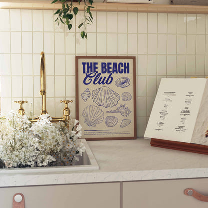 The Beach Club Art Print - Posterami