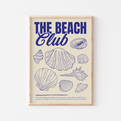 The Beach Club Art Print - Posterami