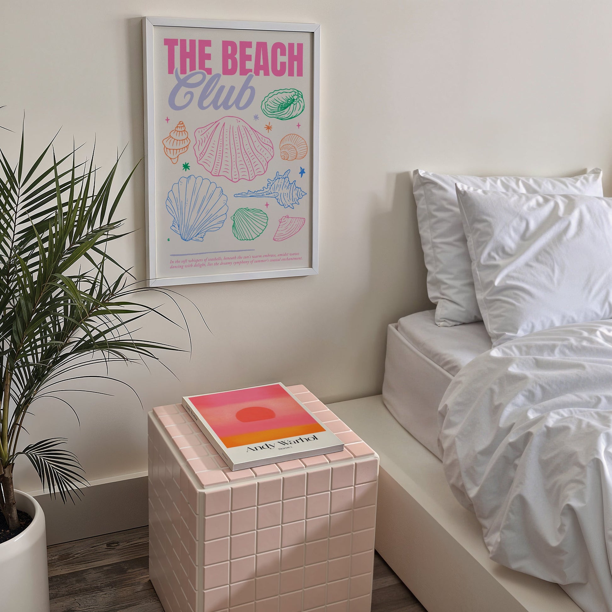 The Beach Club Art Print - Posterami