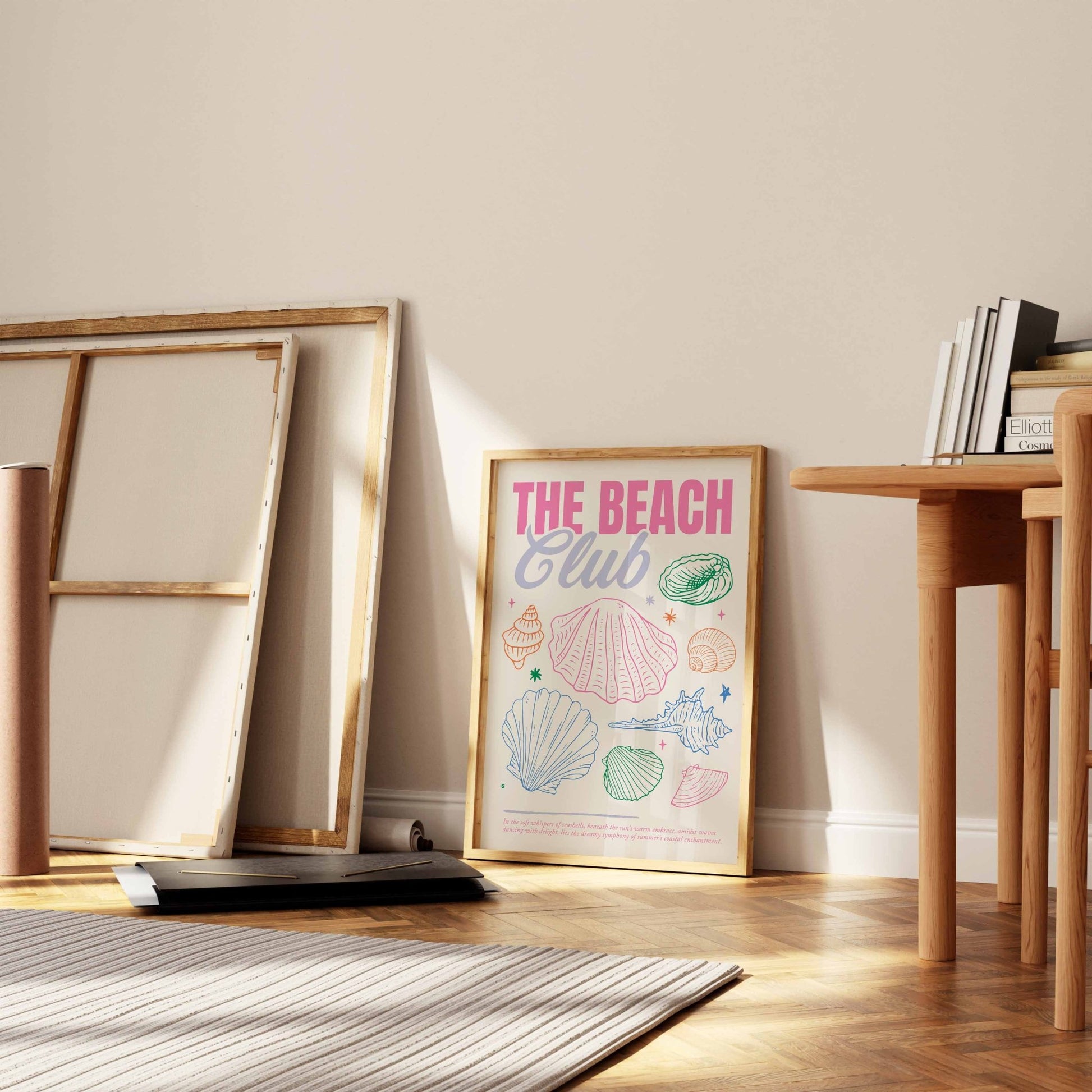 The Beach Club Art Print - Posterami