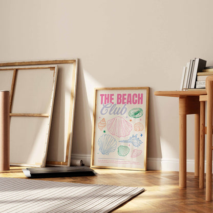 The Beach Club Art Print - Posterami