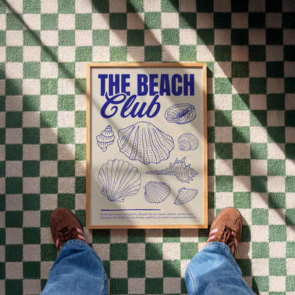 The Beach Club Art Print - Posterami