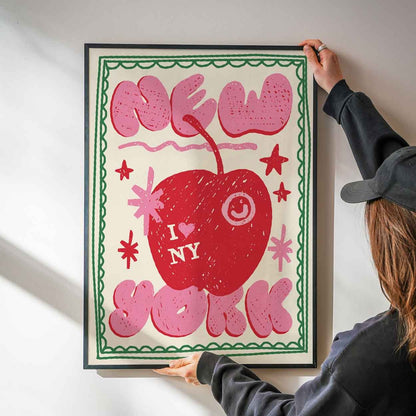 The Big Apple Art Print - Posterami