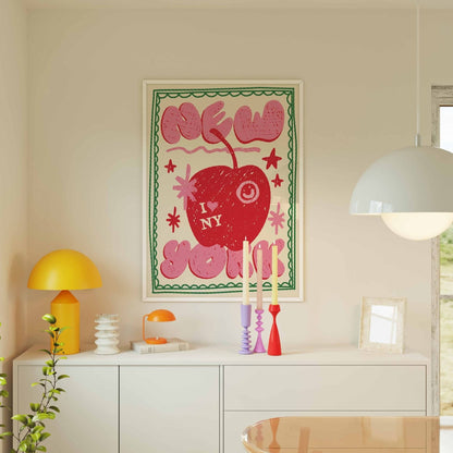 The Big Apple Art Print - Posterami