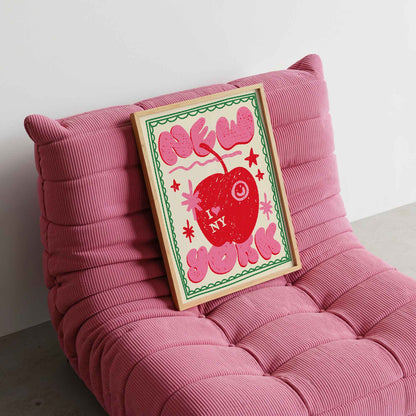 The Big Apple Art Print - Posterami