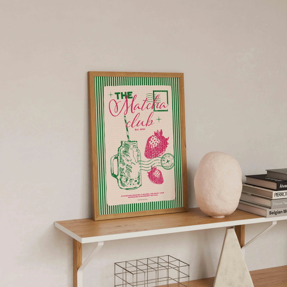 The Matcha Club Art Print - Posterami