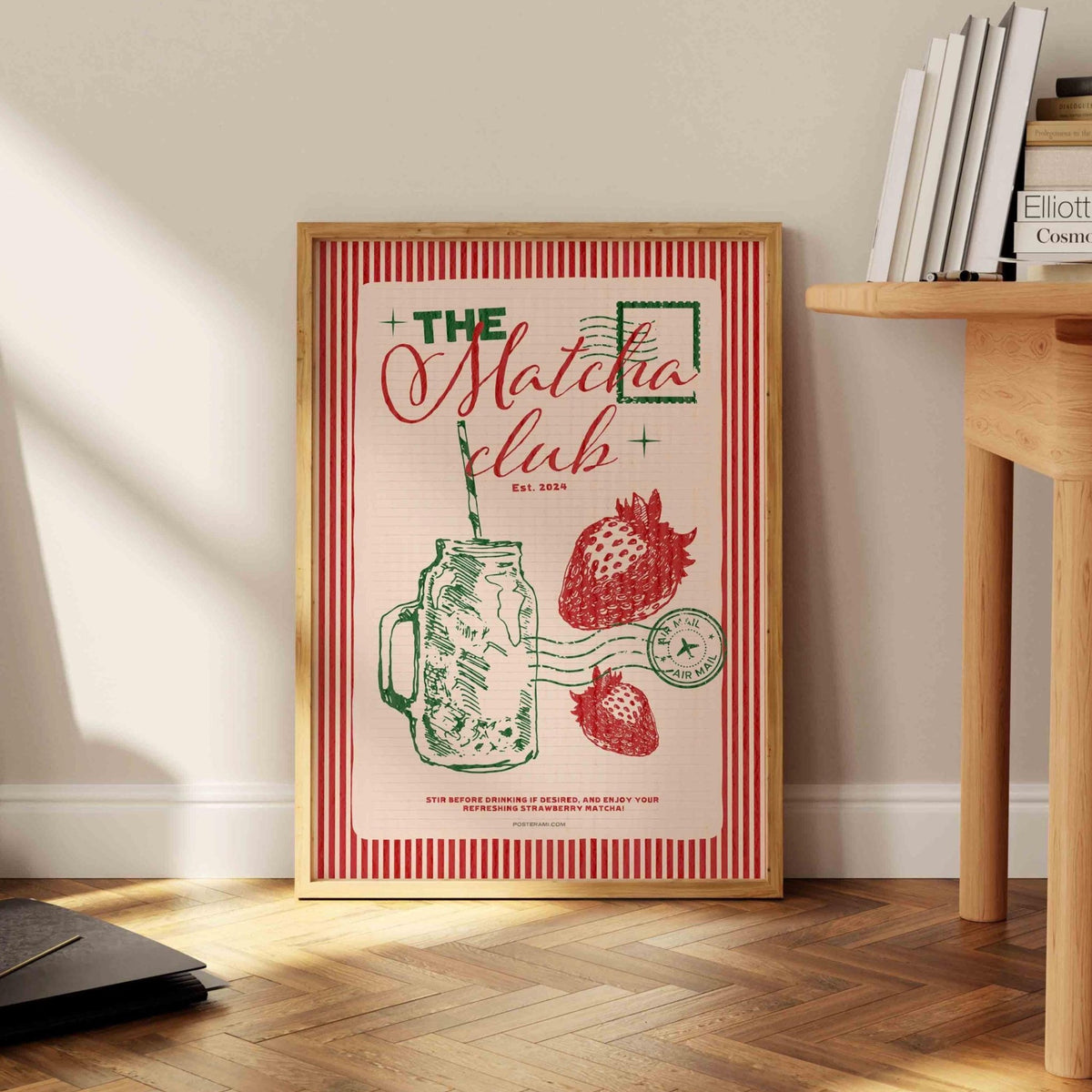 The Matcha Club Art Print - Posterami