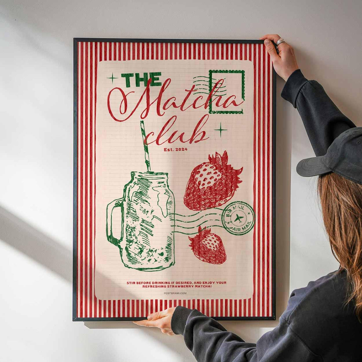 The Matcha Club Art Print - Posterami
