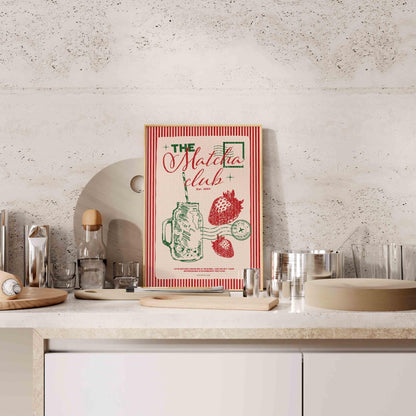 The Matcha Club Art Print - Posterami