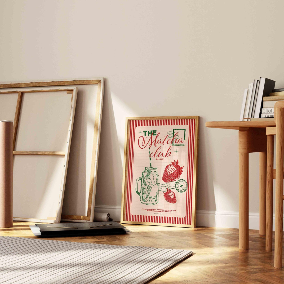 The Matcha Club Art Print - Posterami
