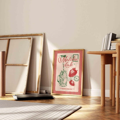 The Matcha Club Art Print - Posterami