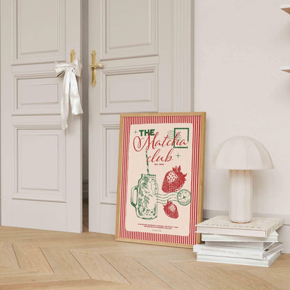 The Matcha Club Art Print - Posterami