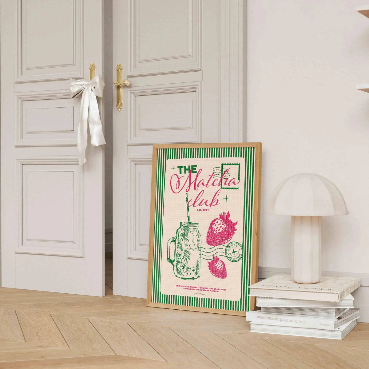 The Matcha Club Art Print - Posterami