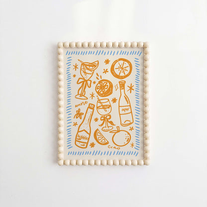 The Perfect Aperol Spritz Art Print - Posterami