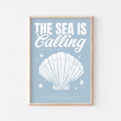 The Sea Is Calling Art Print - Posterami