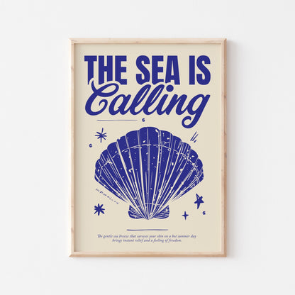 The Sea Is Calling Art Print - Posterami