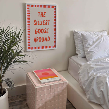 The Silliest Goose Around Art Print - Posterami