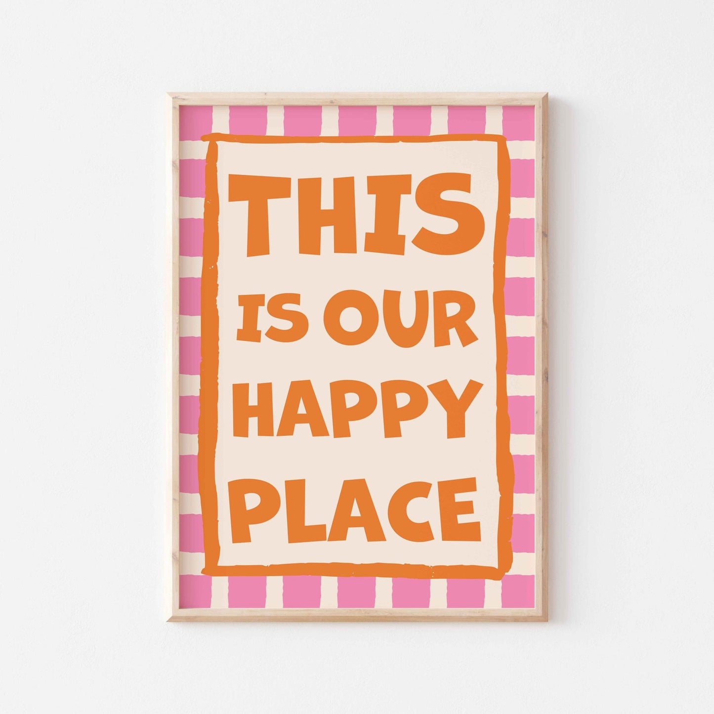 This Is Our Happy Place Art Print - Posterami