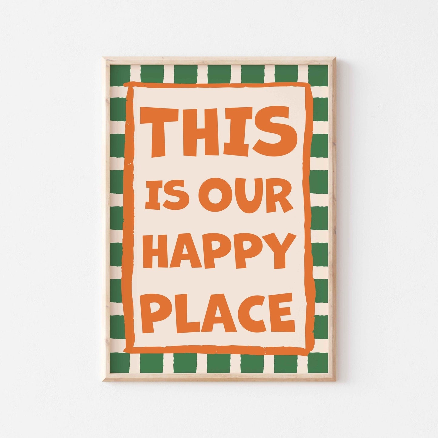 This Is Our Happy Place Art Print - Posterami