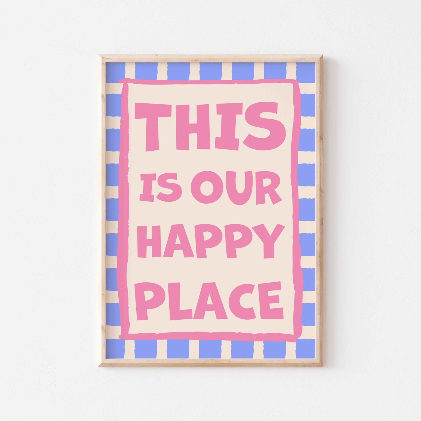 This Is Our Happy Place Art Print - Posterami