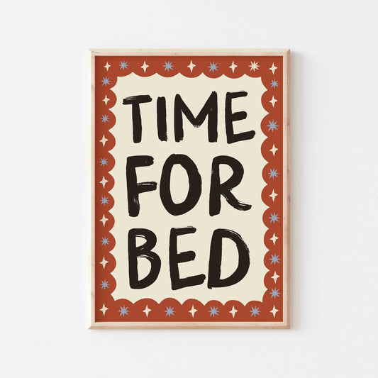 Time For Bed Art Print - Posterami