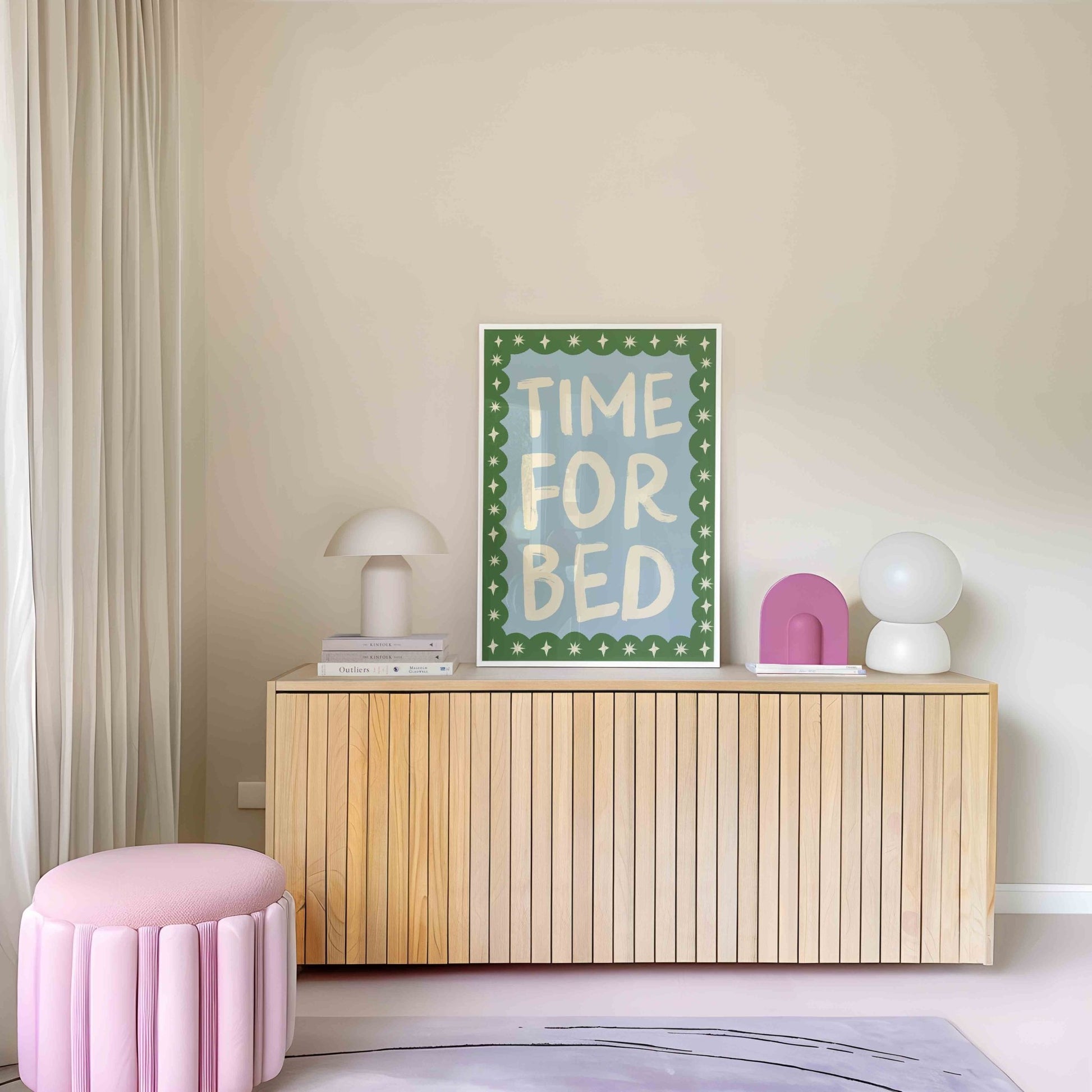 Time For Bed Art Print - Posterami