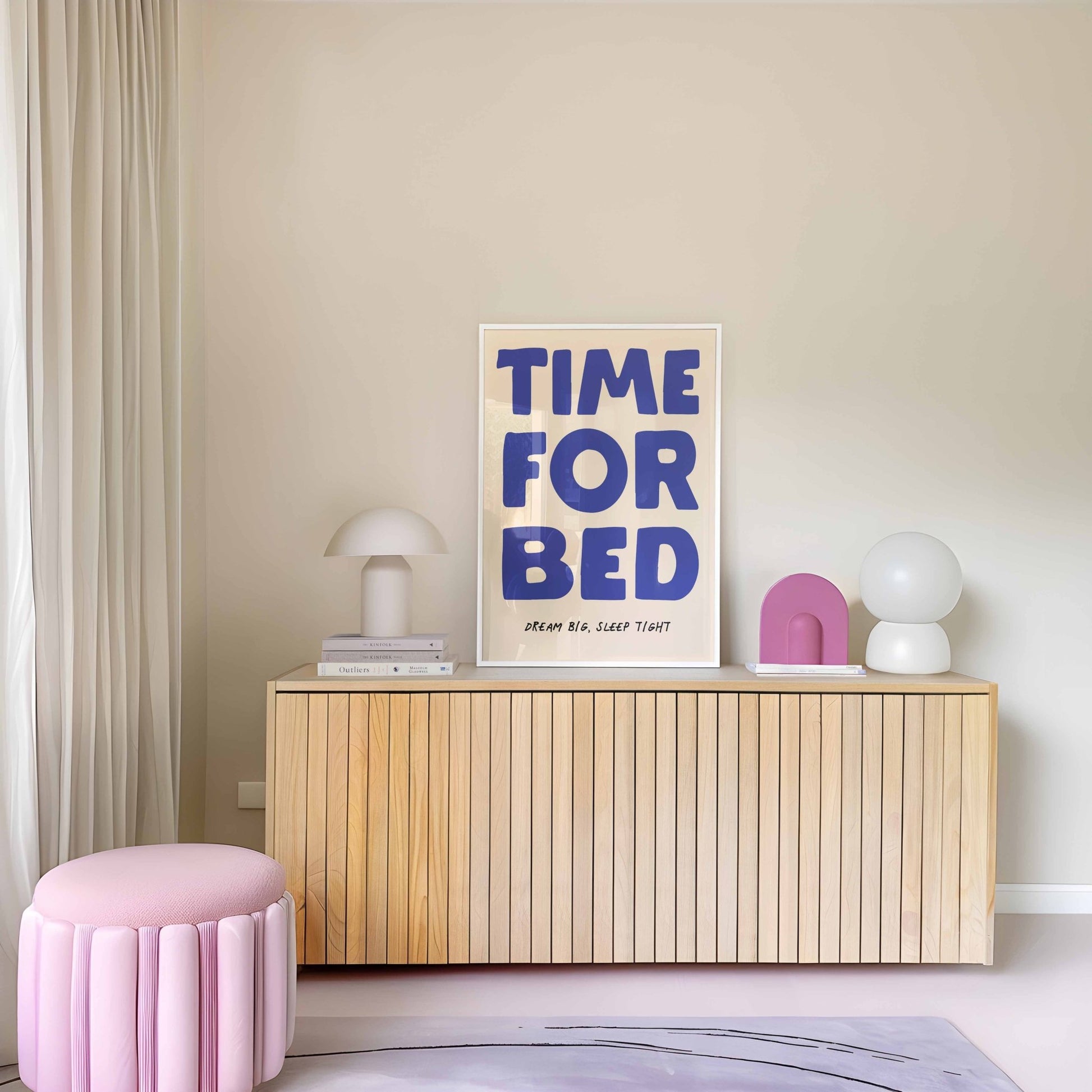 Time For Bed Art Print - Posterami