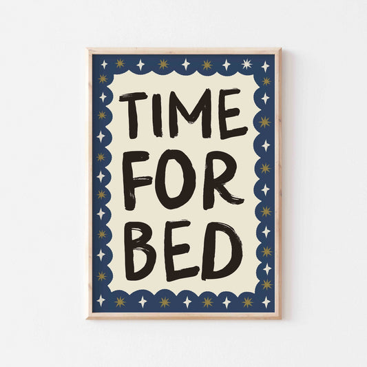 Time For Bed Art Print - Posterami