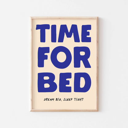Time For Bed Art Print - Posterami