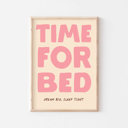 Time For Bed Art Print - Posterami
