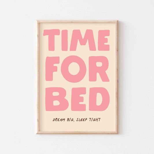 Time For Bed Art Print - Posterami