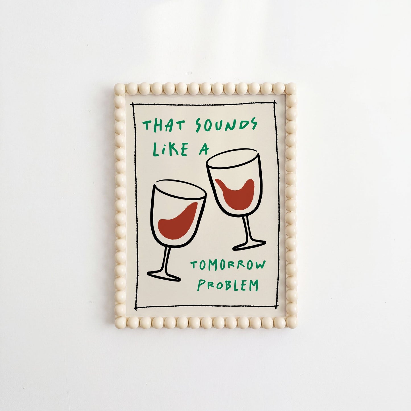 Tomorrow Problem Art Print - Posterami