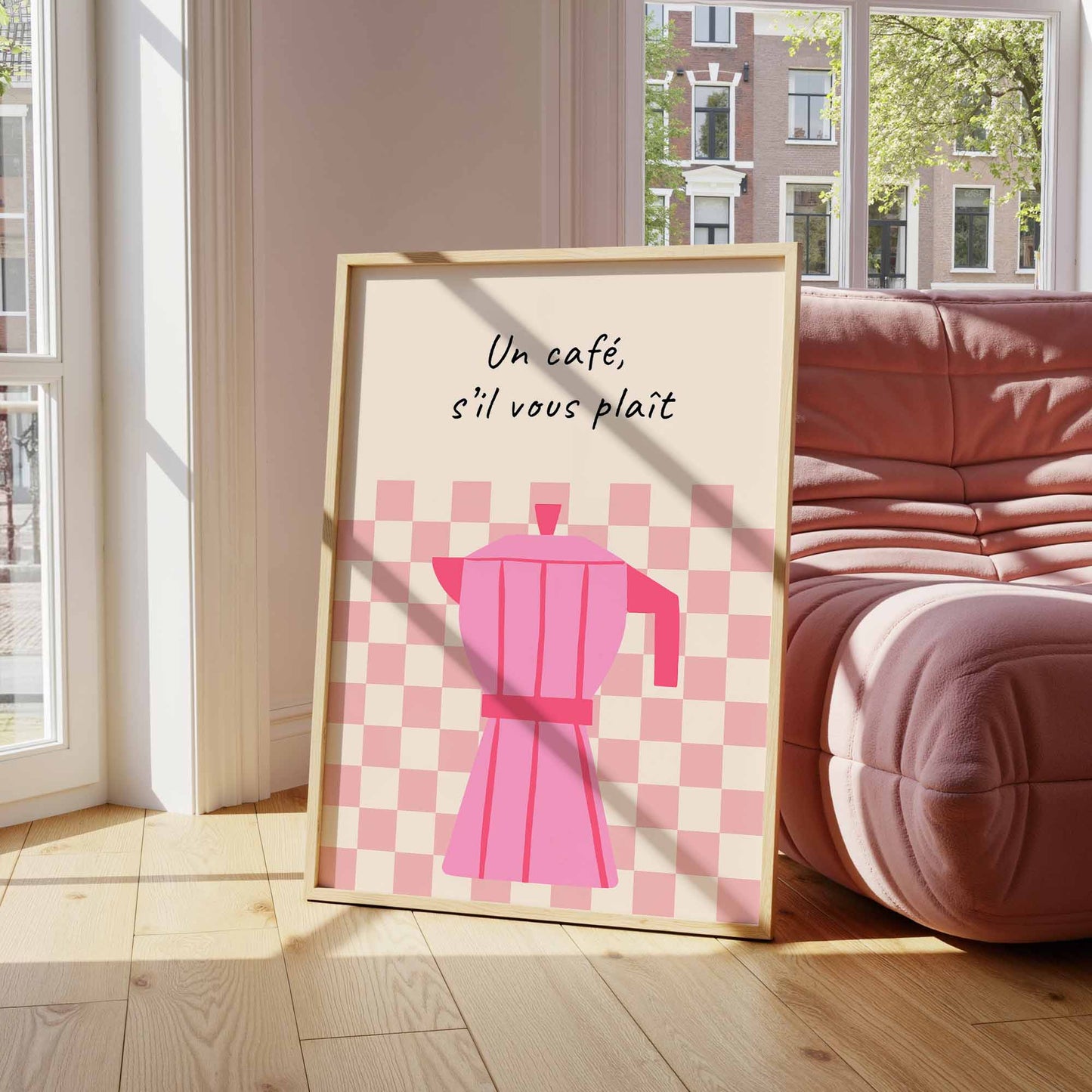 Un Café S’il Vous Plaît Art Print - Posterami