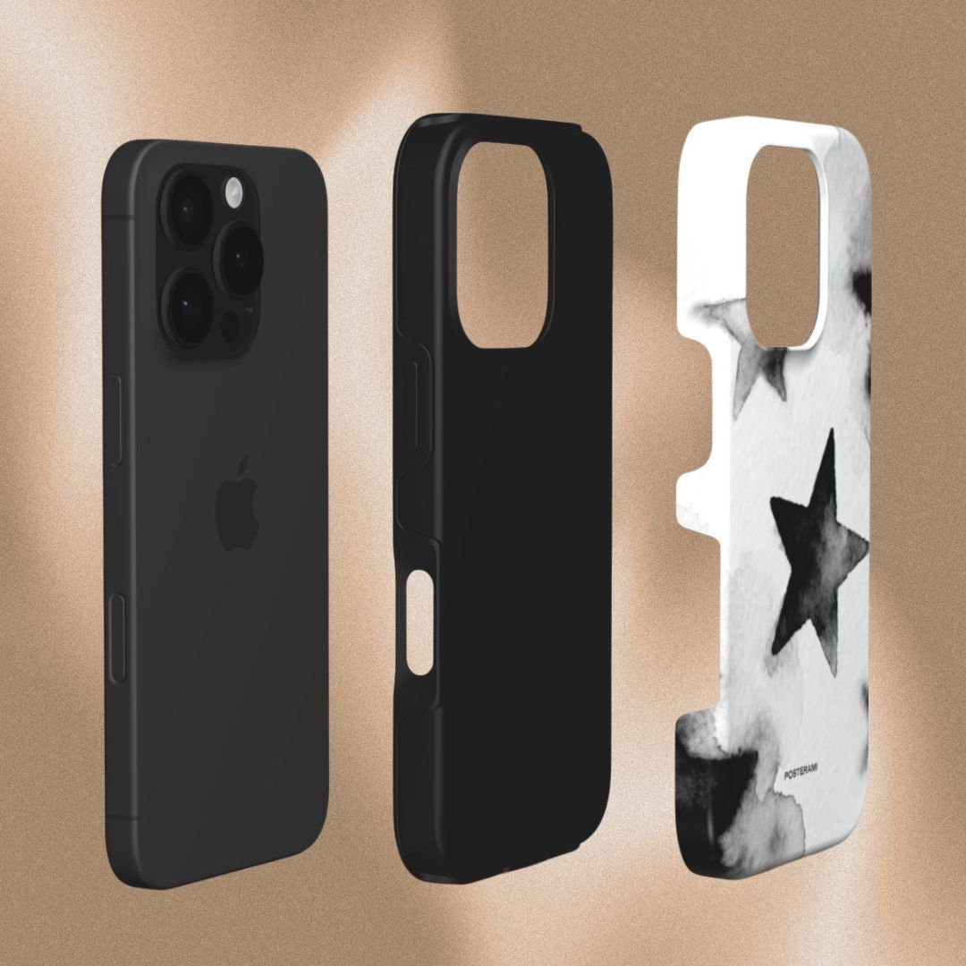 Watercolor Stars Tough Phone Case - Posterami