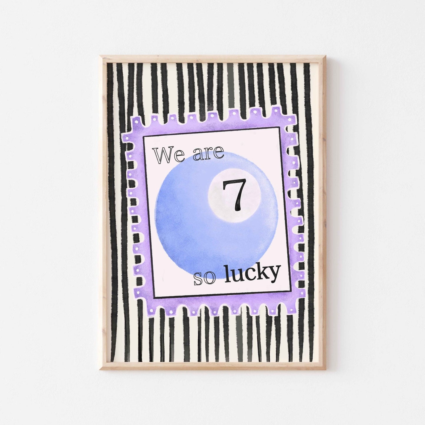 We Are So Lucky Art Print - Posterami